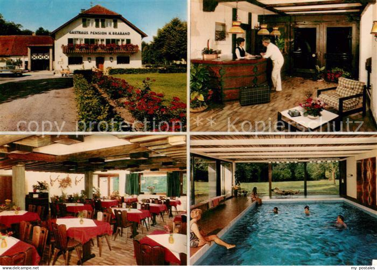 73746083 Johanniskreuz Hotel Gasthaus Johanniskreuz Rezeption Gastraum Hallenbad - Sonstige & Ohne Zuordnung