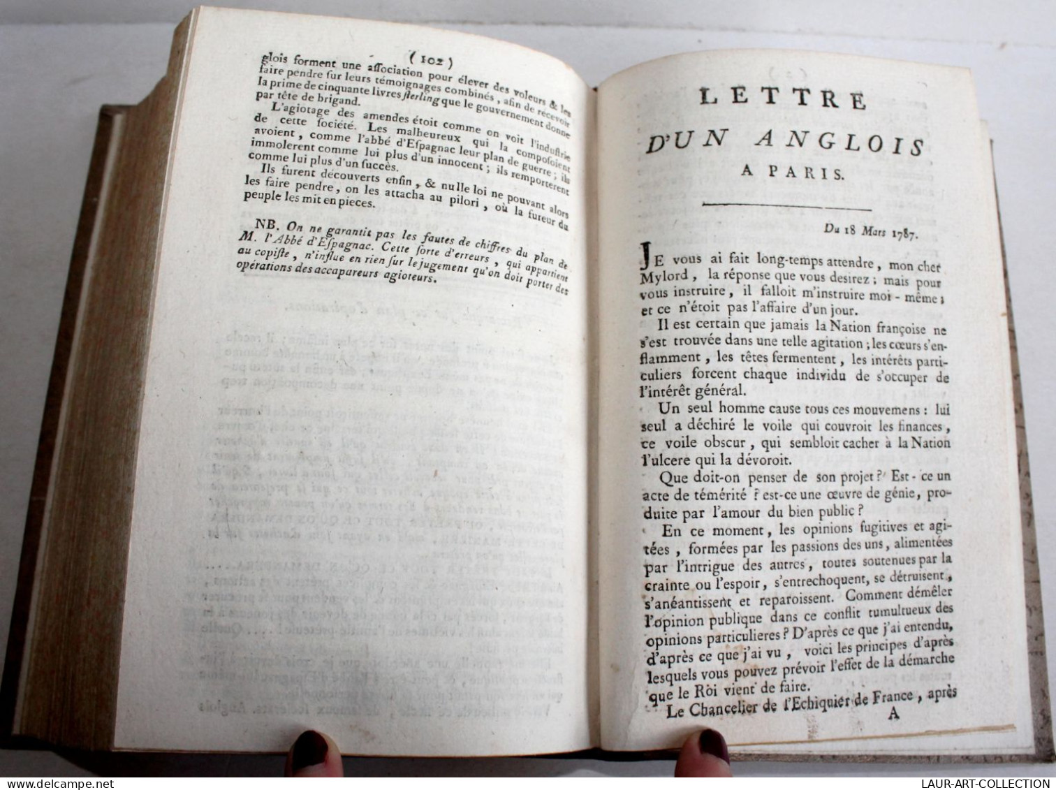 3 OUVRAGE EN 1! PROCES VERBAL NOTABLE VERSAILLES, OBSERVATION, DENONCIATION 1787 / ANCIEN LIVRE XVIIIe SIECLE (2603.138) - Politik