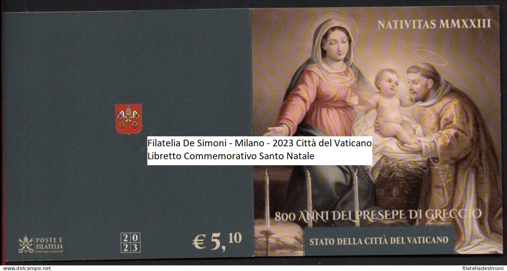 2023 Vaticano, 25 Valori + 6 Foglietti +1 Libretto (Con Ritirato) MNH ** - Volledige Jaargang