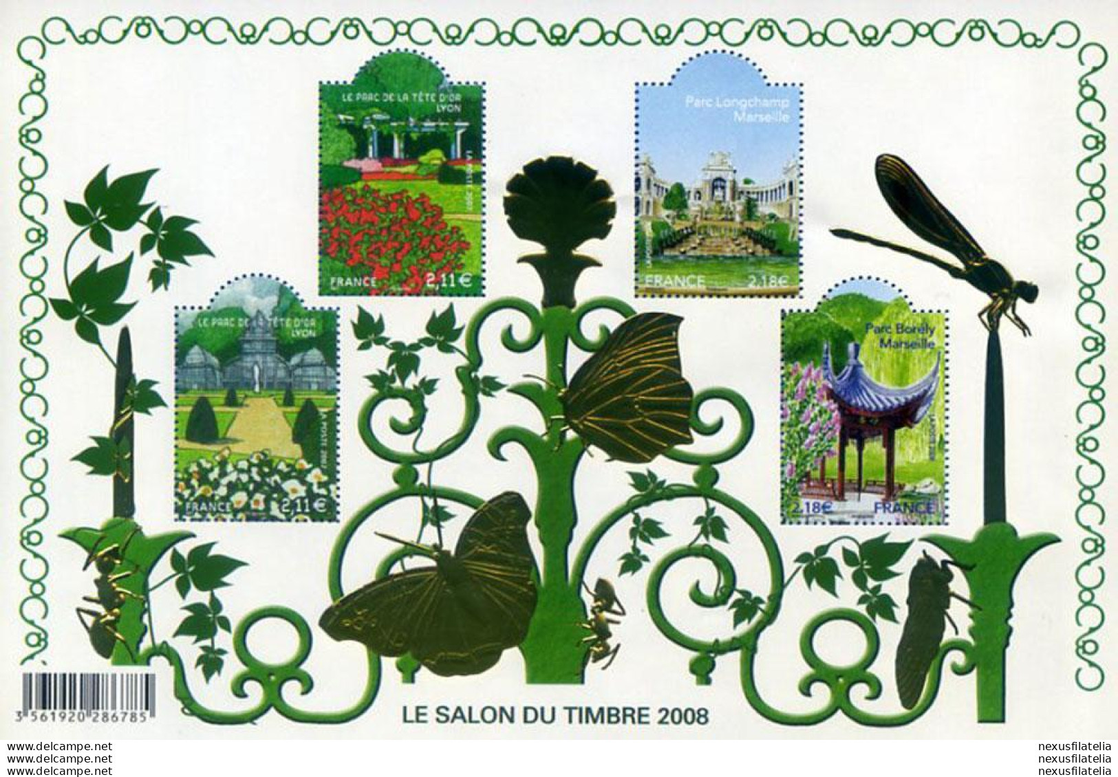 "Salon Du Timbre" 2008. - Sonstige & Ohne Zuordnung
