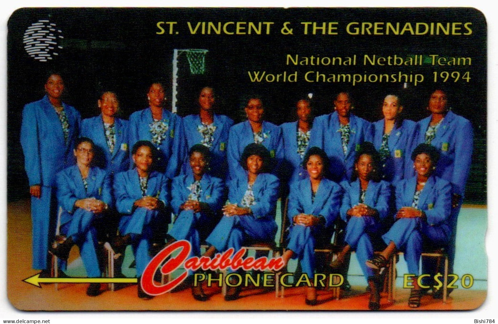 St. Vincent & The Grenadines - Netball (ERROR CARD) - 142CSVF - St. Vincent & The Grenadines