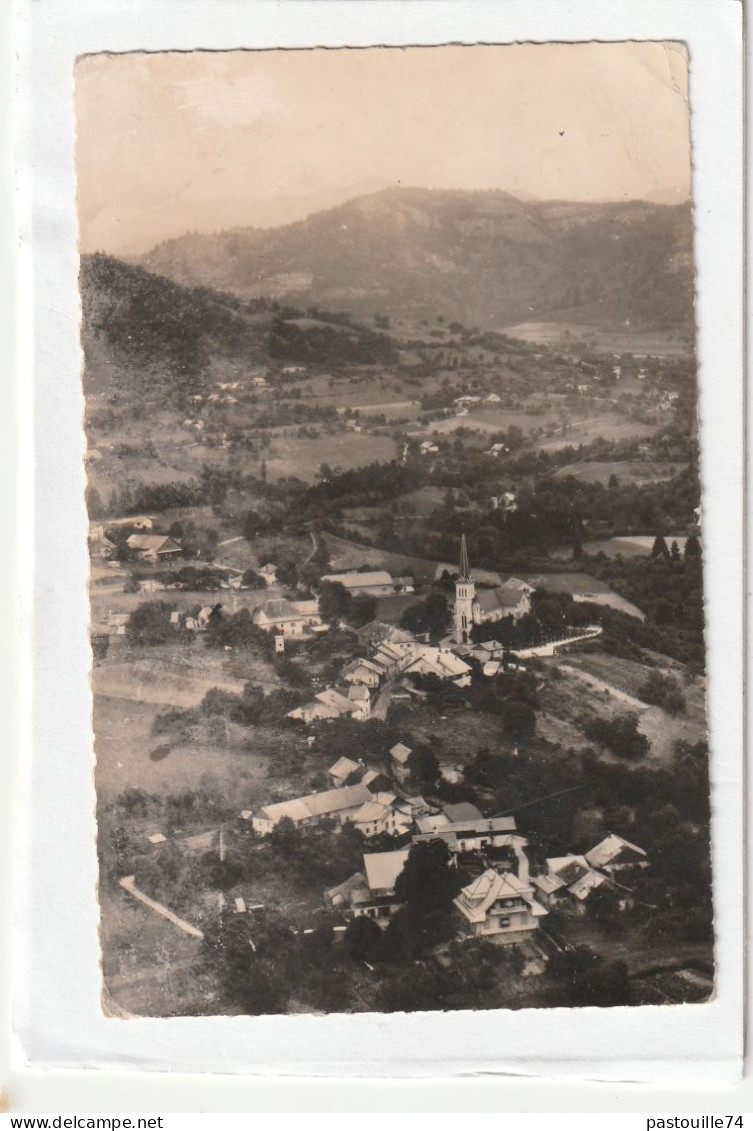 CPSM :  14 X 9  -  FILLINGES  -  Vue Générale Aérienne Et Vue Sur La Vallée De Boëge - Other & Unclassified