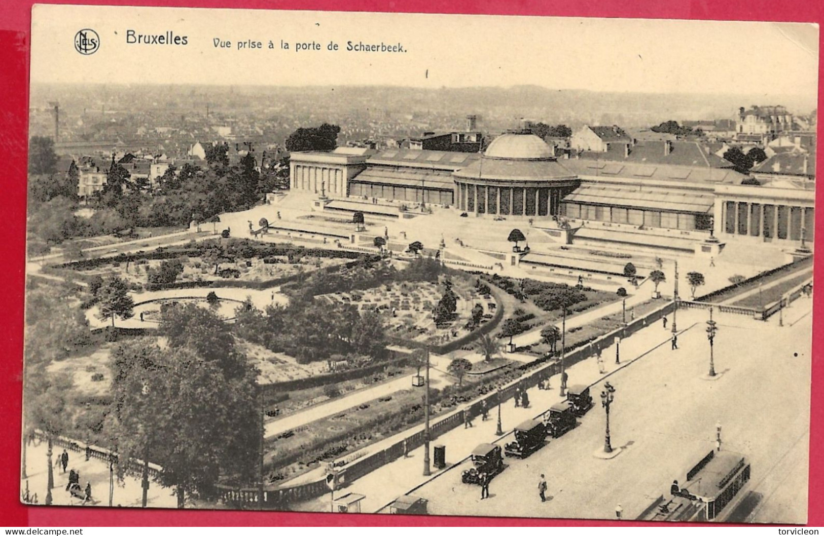 C.P. Bruxelles =  Porte  De  Schaerbeek  Vue  Prise à  La Porte  De  Schaerbeek - Brüssel (Stadt)