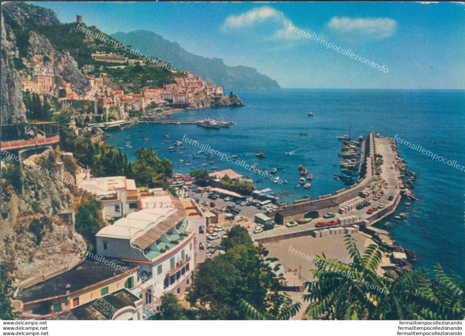 Aa454 Cartolina Amalfi Panorama Generale Provincia Di Salerno - Salerno