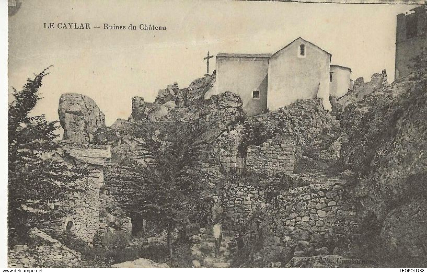 LE CAYLAR Ruines Du Château - Autres & Non Classés