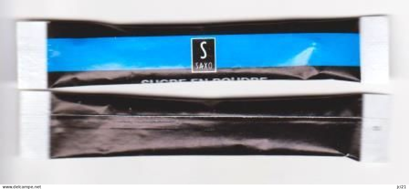 2 Sachet Stick Sucre " SAXO " (S243) _Di379 - Zucchero (bustine)