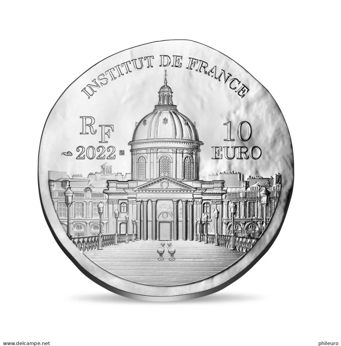 France 2022 : 10€ "Albert 1er" (en Argent Et En Coffret BE) - DISPONIBLE - France