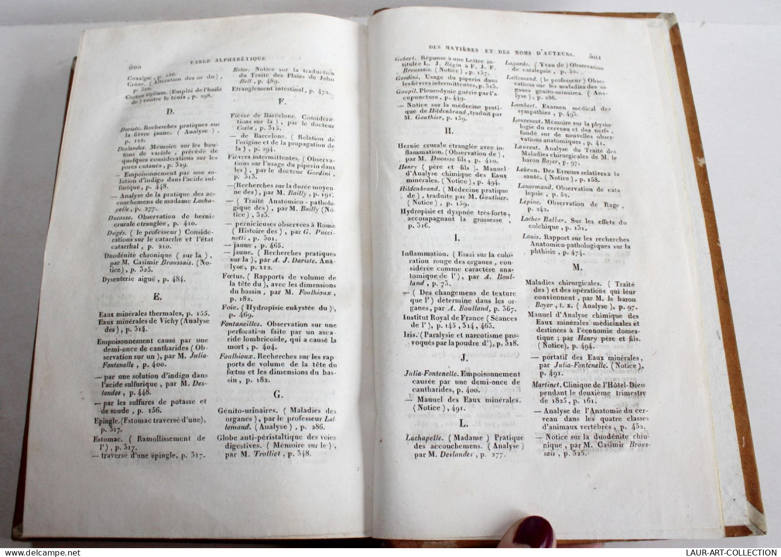 REVUE MEDICALE FRANCAISE & ETRANGERE ET JOURNAL CLINIQUE DE L'HOTEL DIEU 1825 T3 / ANCIEN LIVRE XIXe SIECLE (2603.141) - Salud