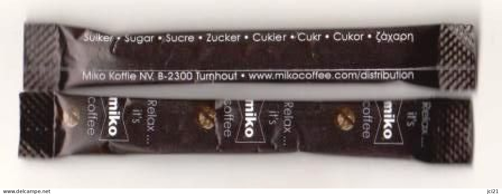 Stick De Sucre " Miko Relax Coffee  "  [S139]_Di221 - Azúcar