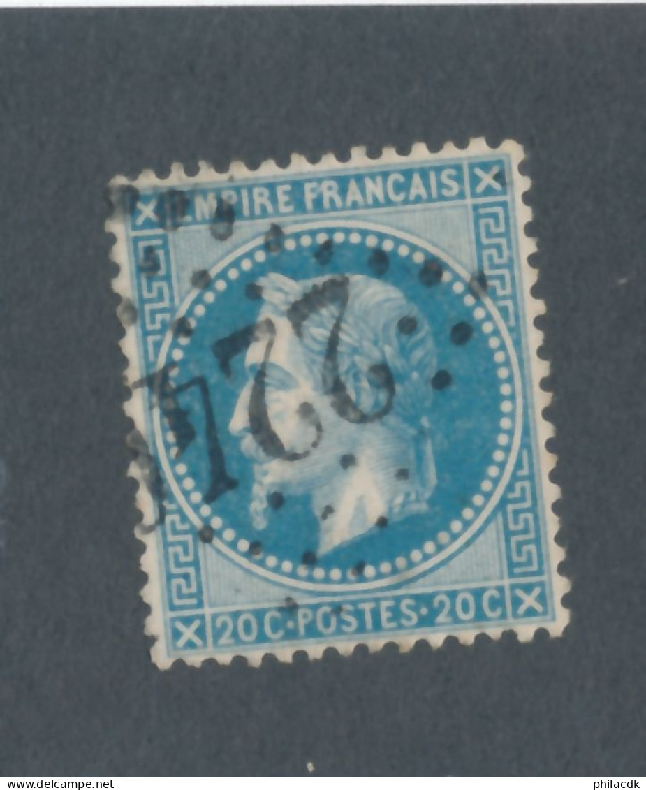 FRANCE - N° 29B OBLITERE - 1868 - 1863-1870 Napoléon III Con Laureles