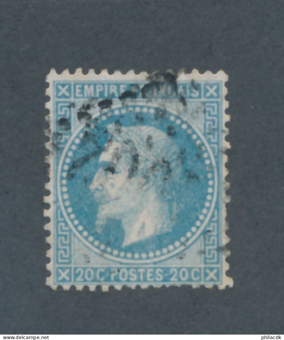 FRANCE - N° 29A OBLITERE - 1867 - 1863-1870 Napoléon III Lauré