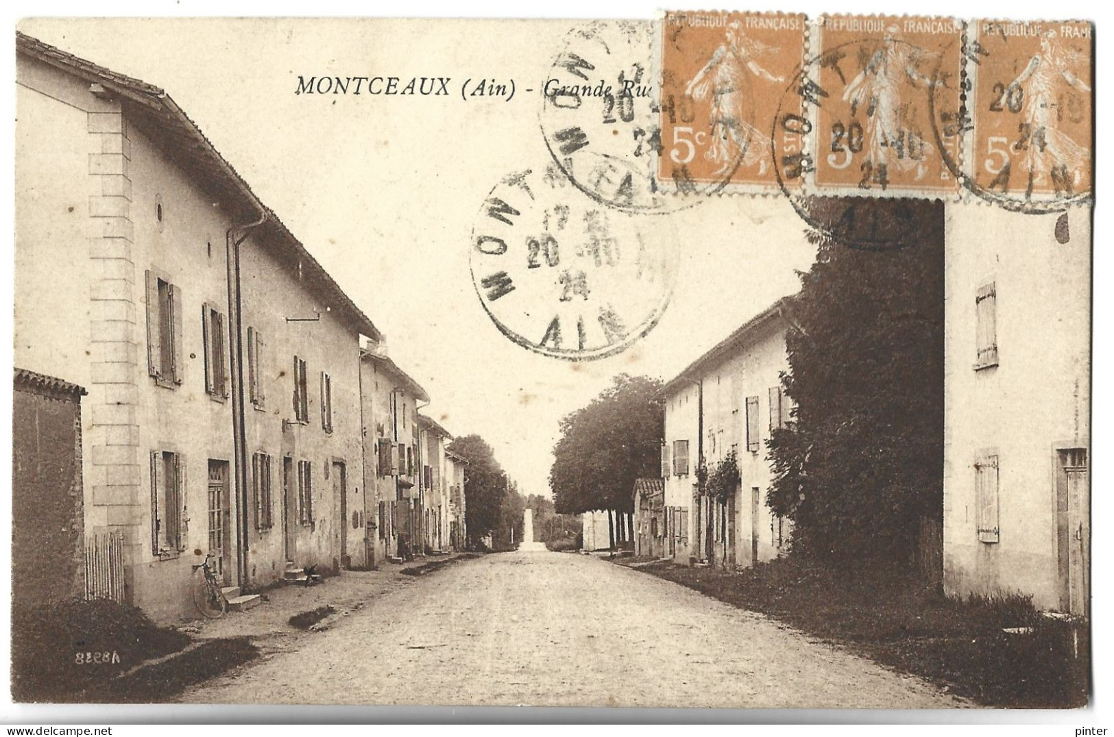 MONTCEAUX - Grande Rue - Ohne Zuordnung