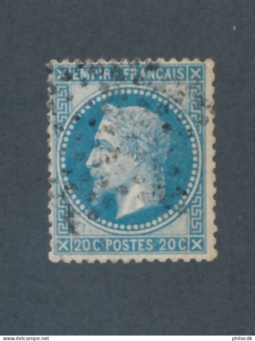 FRANCE - N° 29A OBLITERE AVEC ETOILE DE PARIS - 1867 - 1863-1870 Napoléon III. Laure
