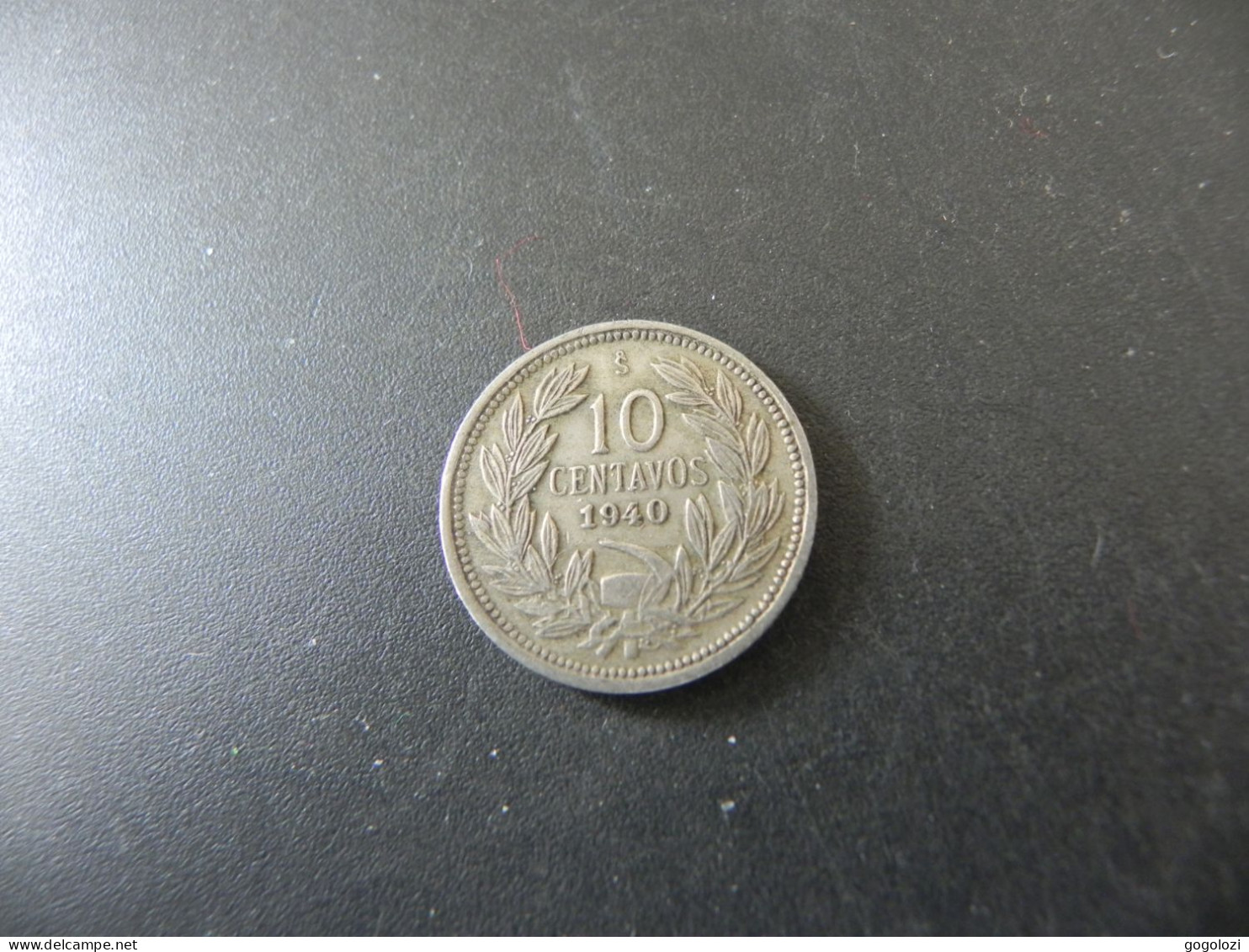 Chile 10 Centavos 1940 - Chili