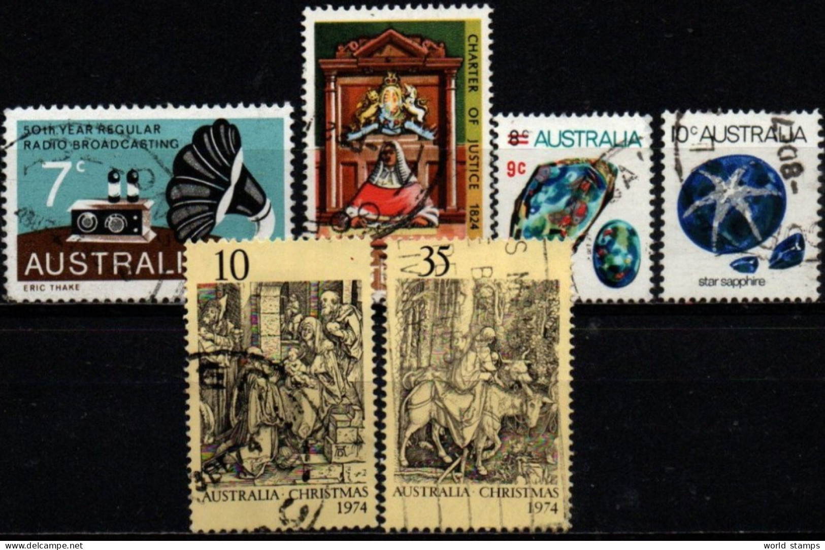 AUSTRALIE 1973-4 O - Used Stamps