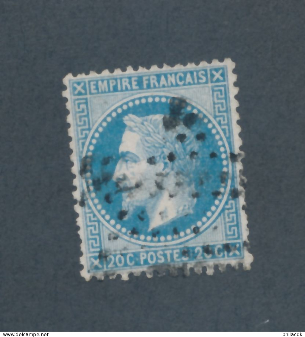 FRANCE - N° 29A OBLITERE AVEC ETOILE DE PARIS - 1867 - 1863-1870 Napoléon III Con Laureles