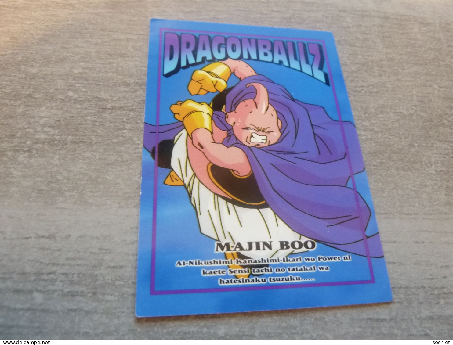 Dragon Ball Z - Majin Boo - Card Number 82 - Majin Boo - Editions Made In Japan - - Dragonball Z