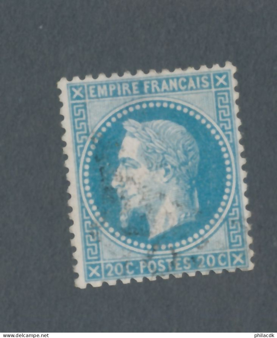 FRANCE - N° 29A OBLITERE - 1867 - 1863-1870 Napoleone III Con Gli Allori