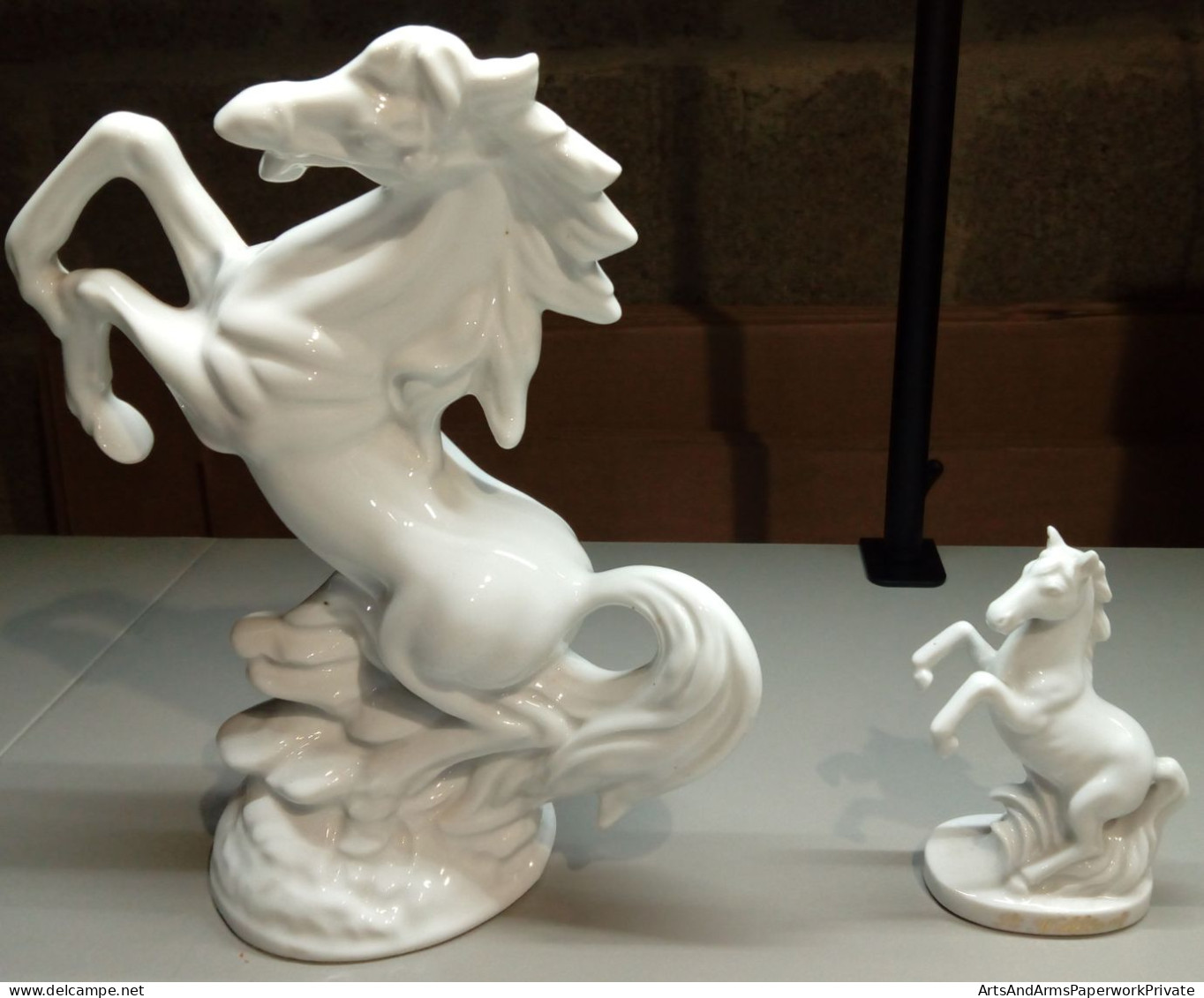 Sculpture: Chevaux Cabrés/ Sculpture: Prancing Horses/ Sculptuur: Steigerende Paarden/ Skulptur: Tänzelnde Pferde - Autres & Non Classés