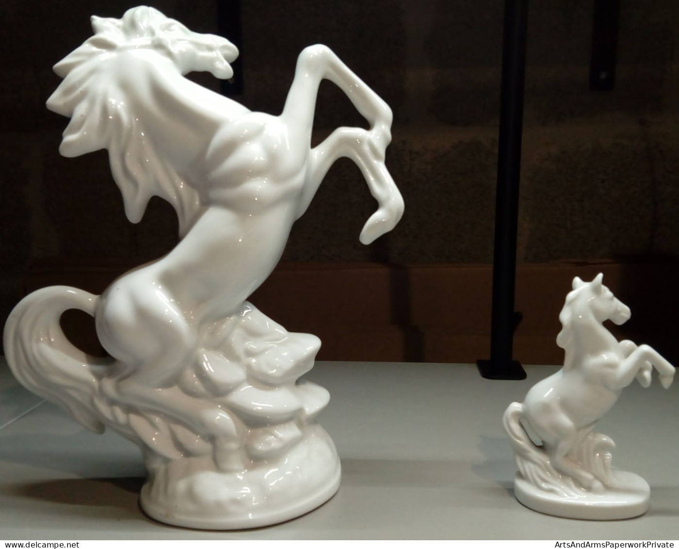 Sculpture: Chevaux Cabrés/ Sculpture: Prancing Horses/ Sculptuur: Steigerende Paarden/ Skulptur: Tänzelnde Pferde - Other & Unclassified