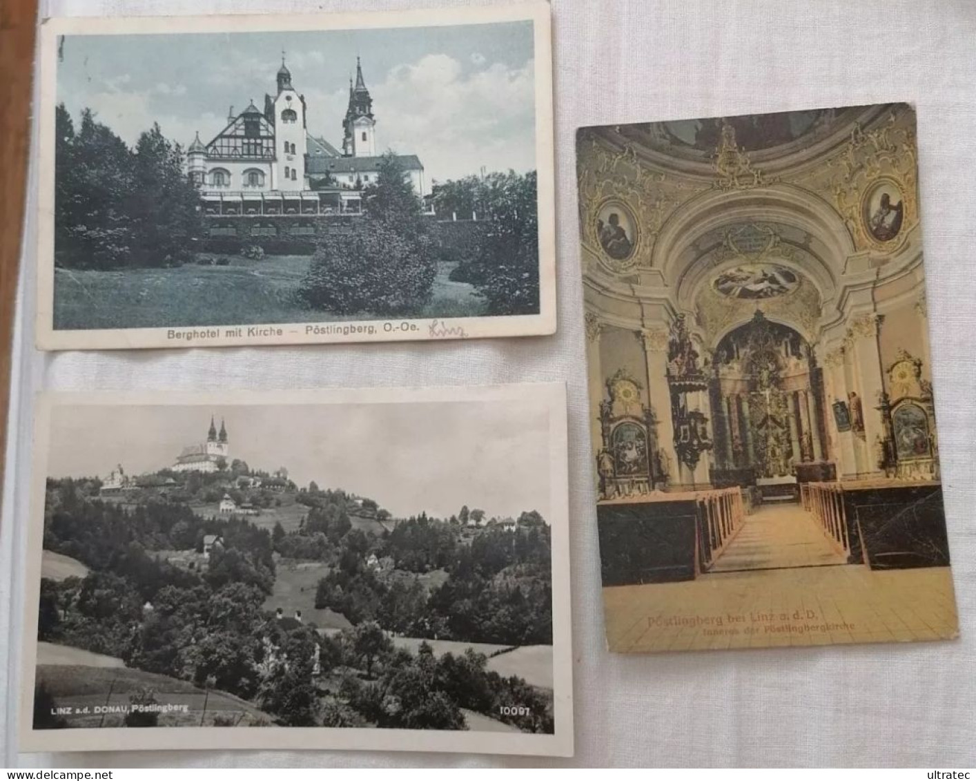 3x AK "LINZ PÖSTLINGBERG OÖ" SCHÖNE ALTE POSTKARTEN VINTAGE  HISTORISCHE ANSICHTSKARTEN  1930er Jahre OBERÖSTERREICH - Linz