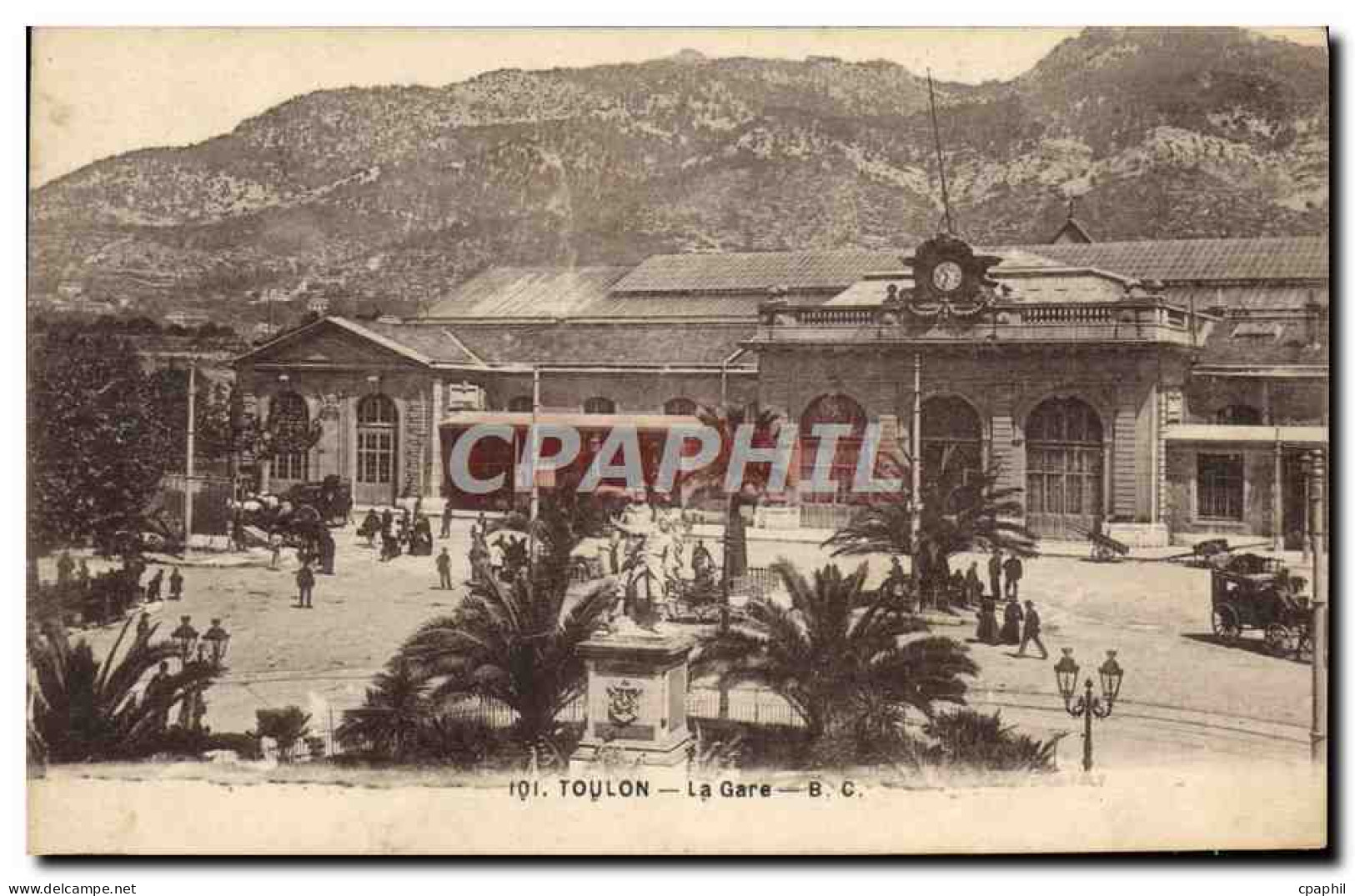 CPA Toulon La Gare  - Toulon