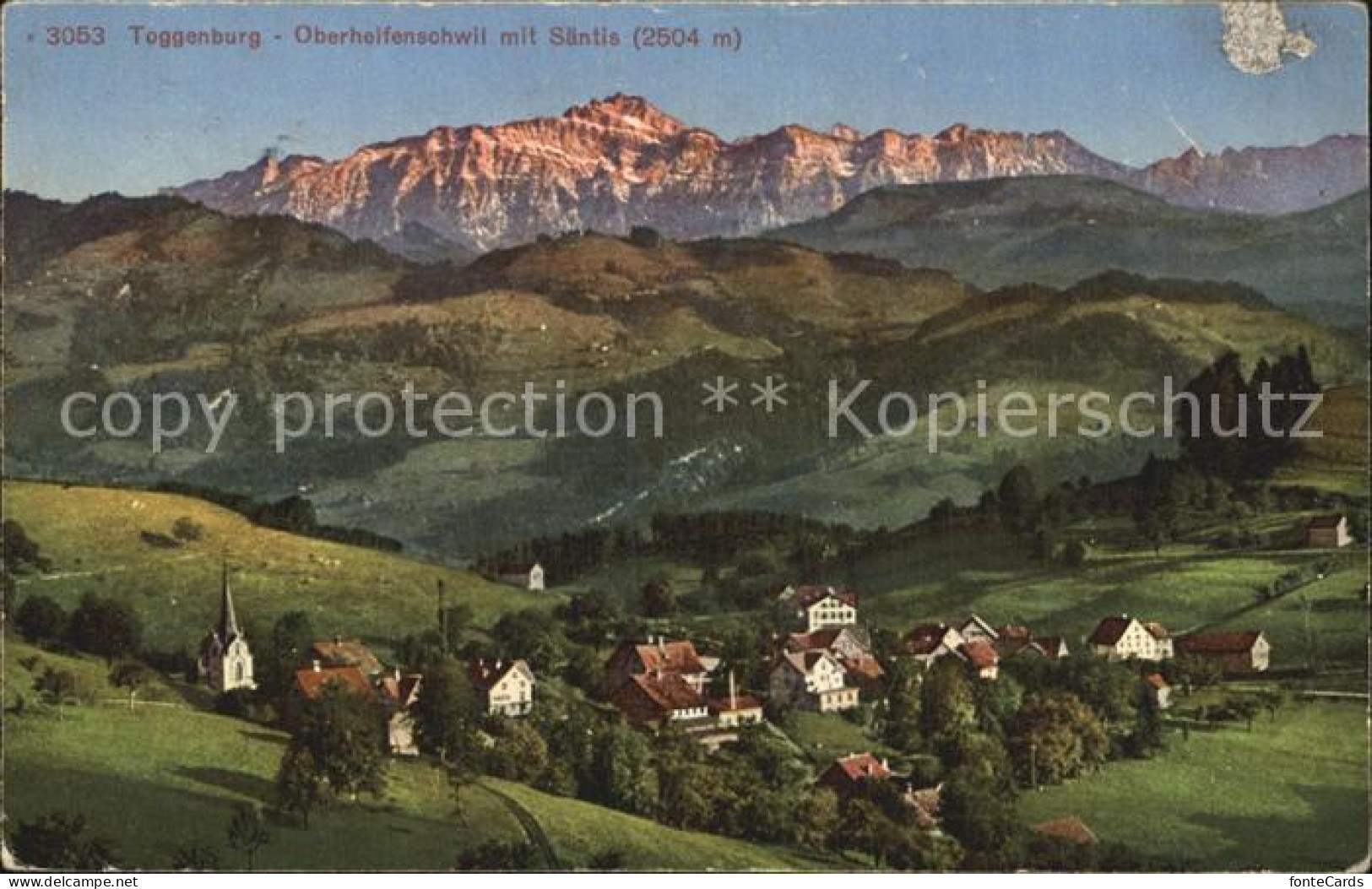 12577980 Toggenburg Oberhelfenschwil Mit Saentis Wildhaus - Sonstige & Ohne Zuordnung