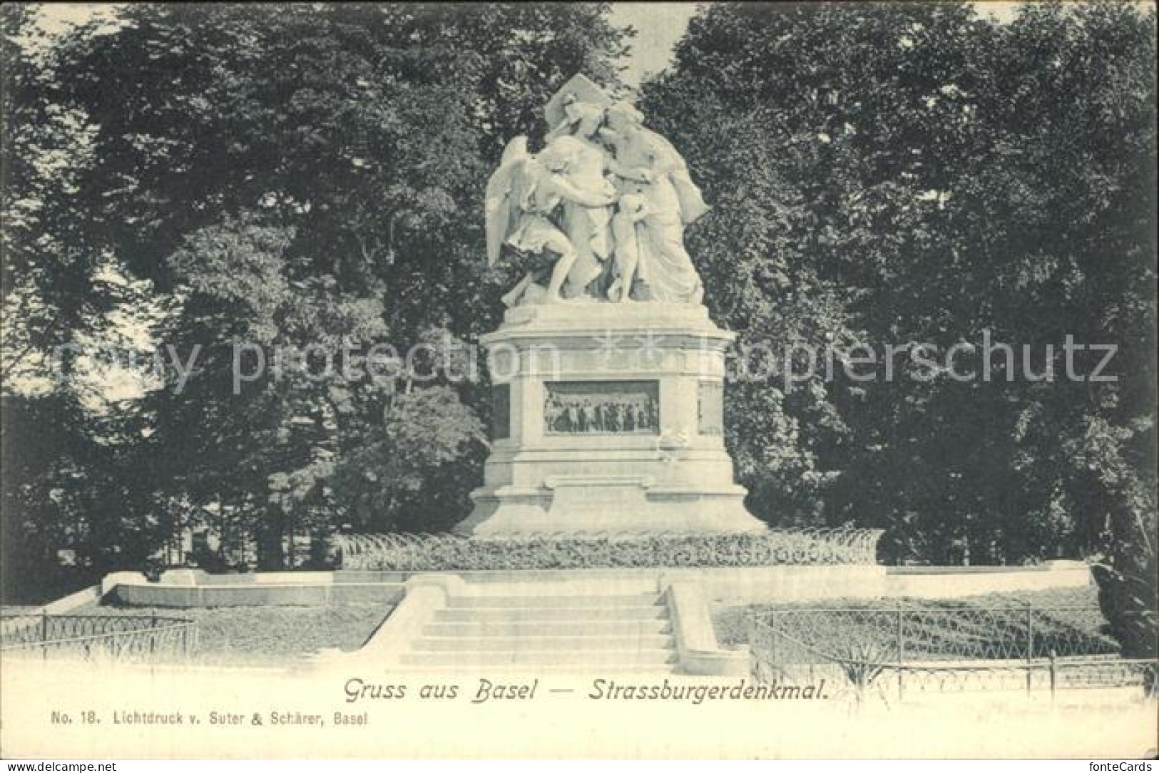 12577940 Basel BS Strassburgerdenkmal Basel - Autres & Non Classés