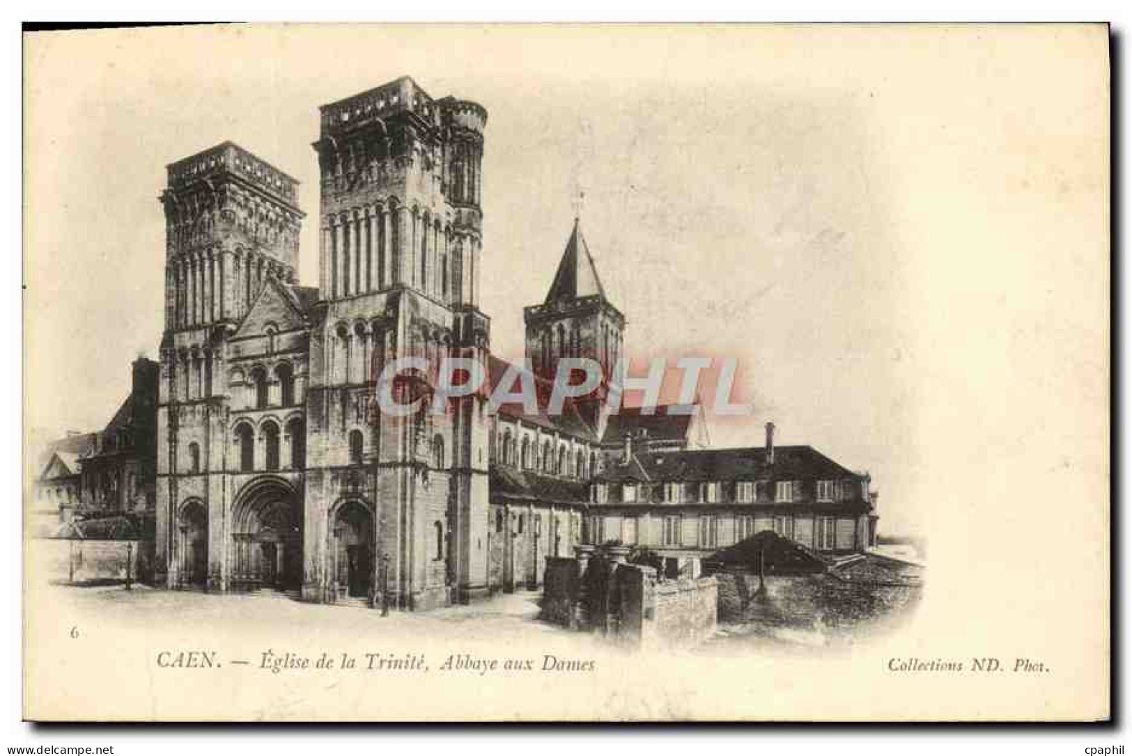 CPA Caen Eglise De La Trinite Abbaye Aux Dames  - Caen