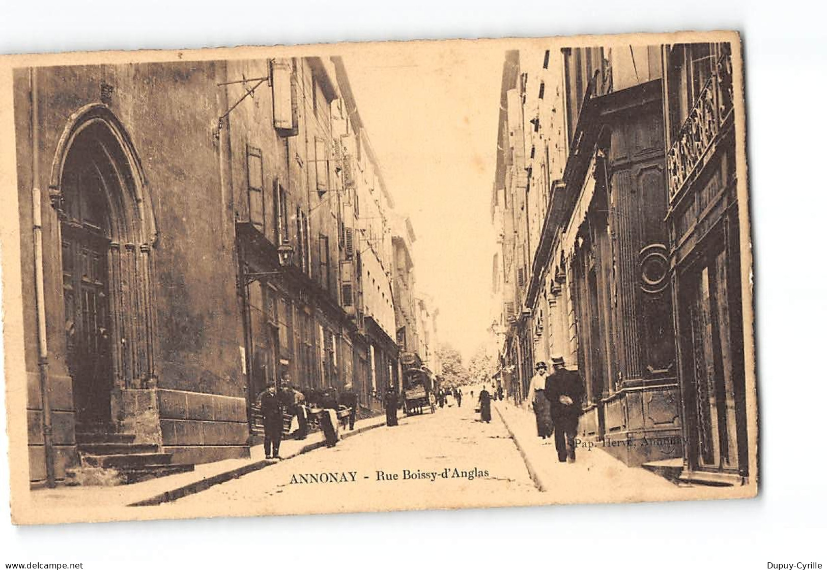 ANNONAY - Rue Boissy D'Anglas - Très Bon état - Annonay