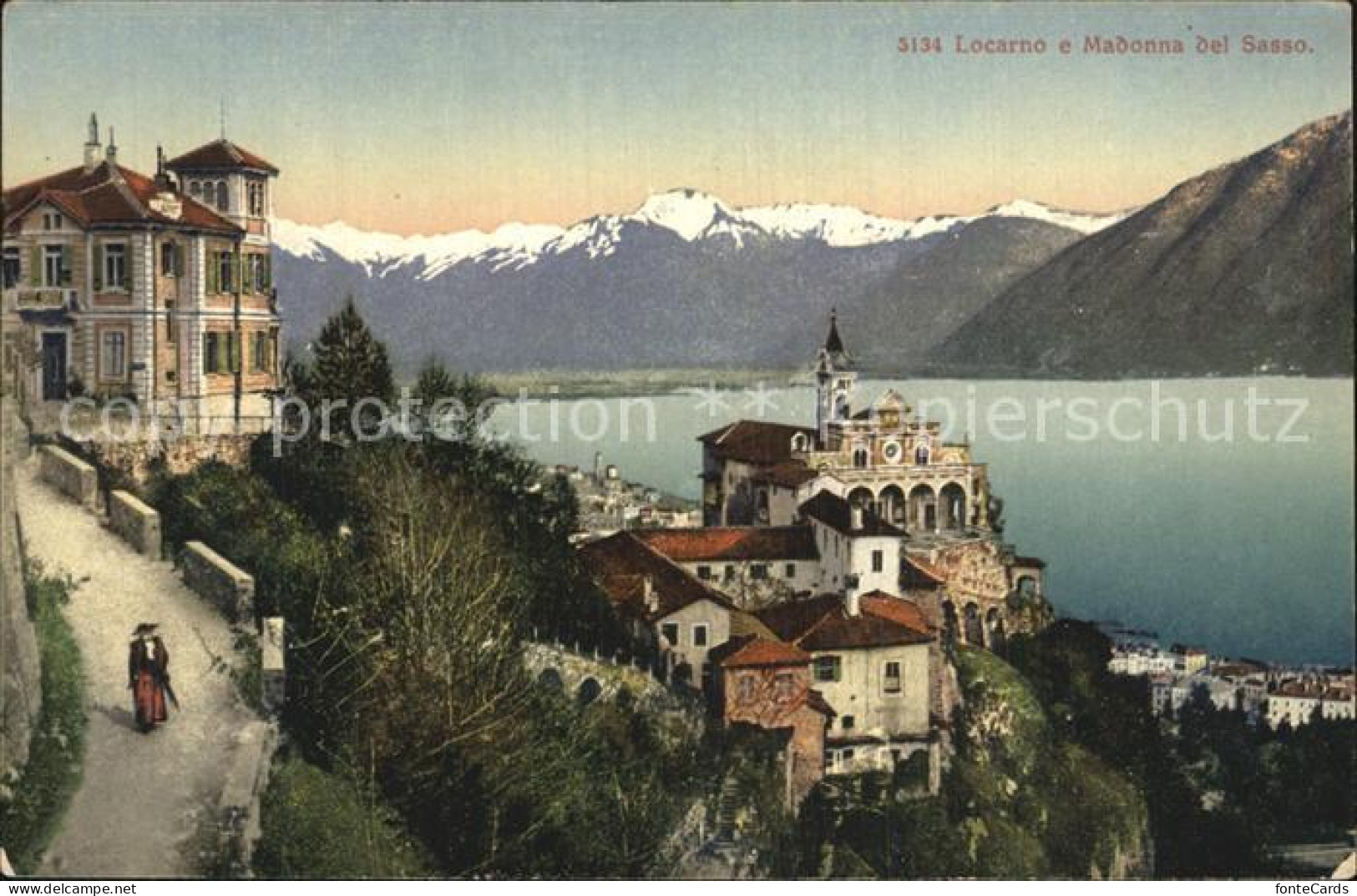 12577830 Locarno Lago Maggiore E Madonna Del Sasso Locarno - Altri & Non Classificati