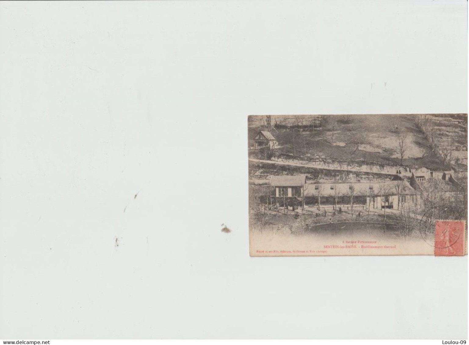 Seintein Les Bains (Ariège)Etablissement Thermal-1906 - Other & Unclassified