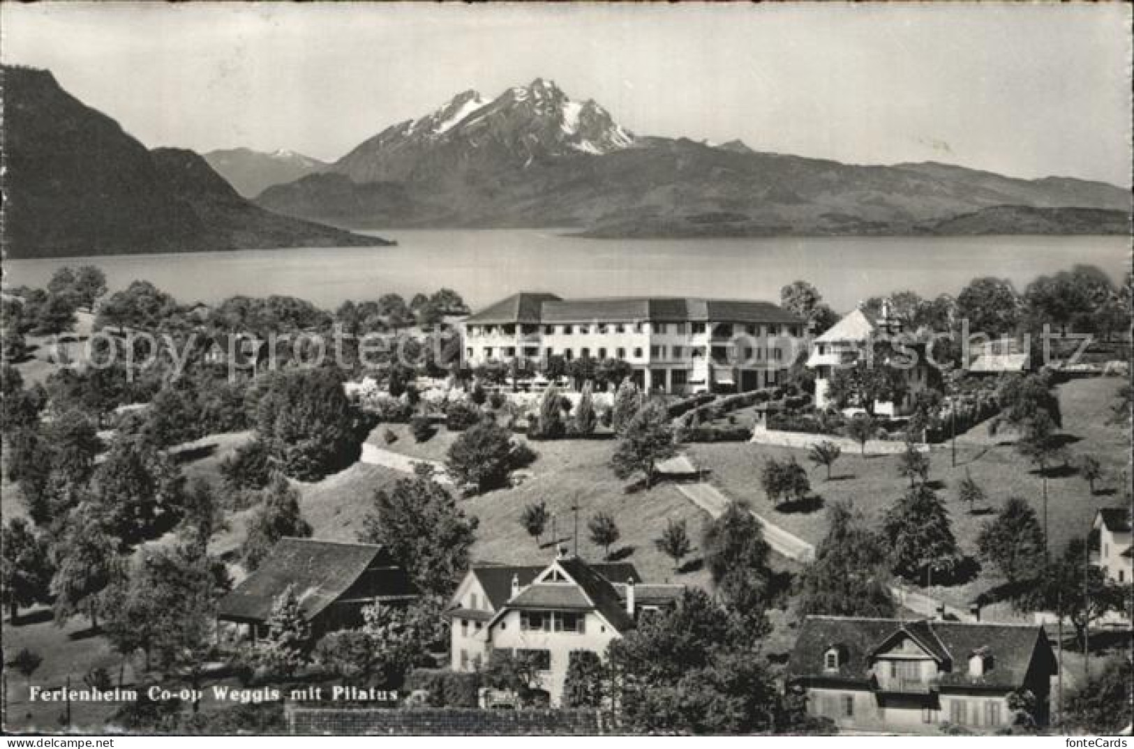 12576864 Weggis Vierwaldstaettersee Mit Pilatus Ferienheim Coop Weggis - Sonstige & Ohne Zuordnung