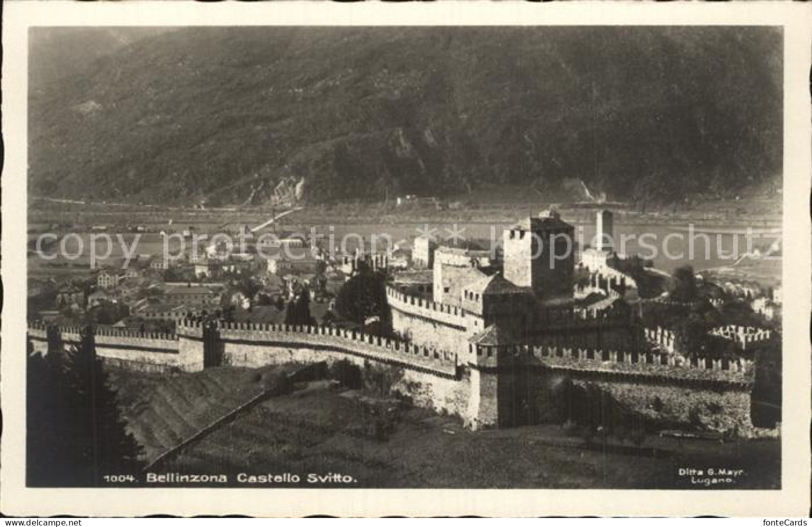 12576853 Bellinzona Castello Svitto Bellinzona - Andere & Zonder Classificatie