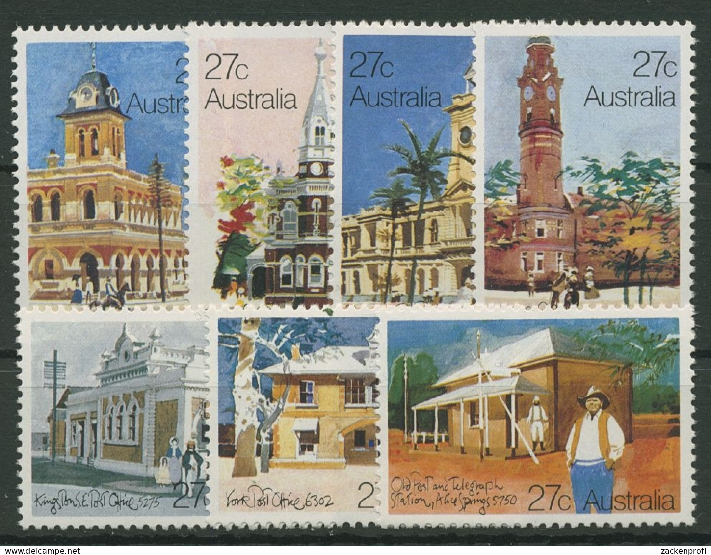 Australien 1982 Historische Postgebäude 795/01 Postfrisch - Ungebraucht