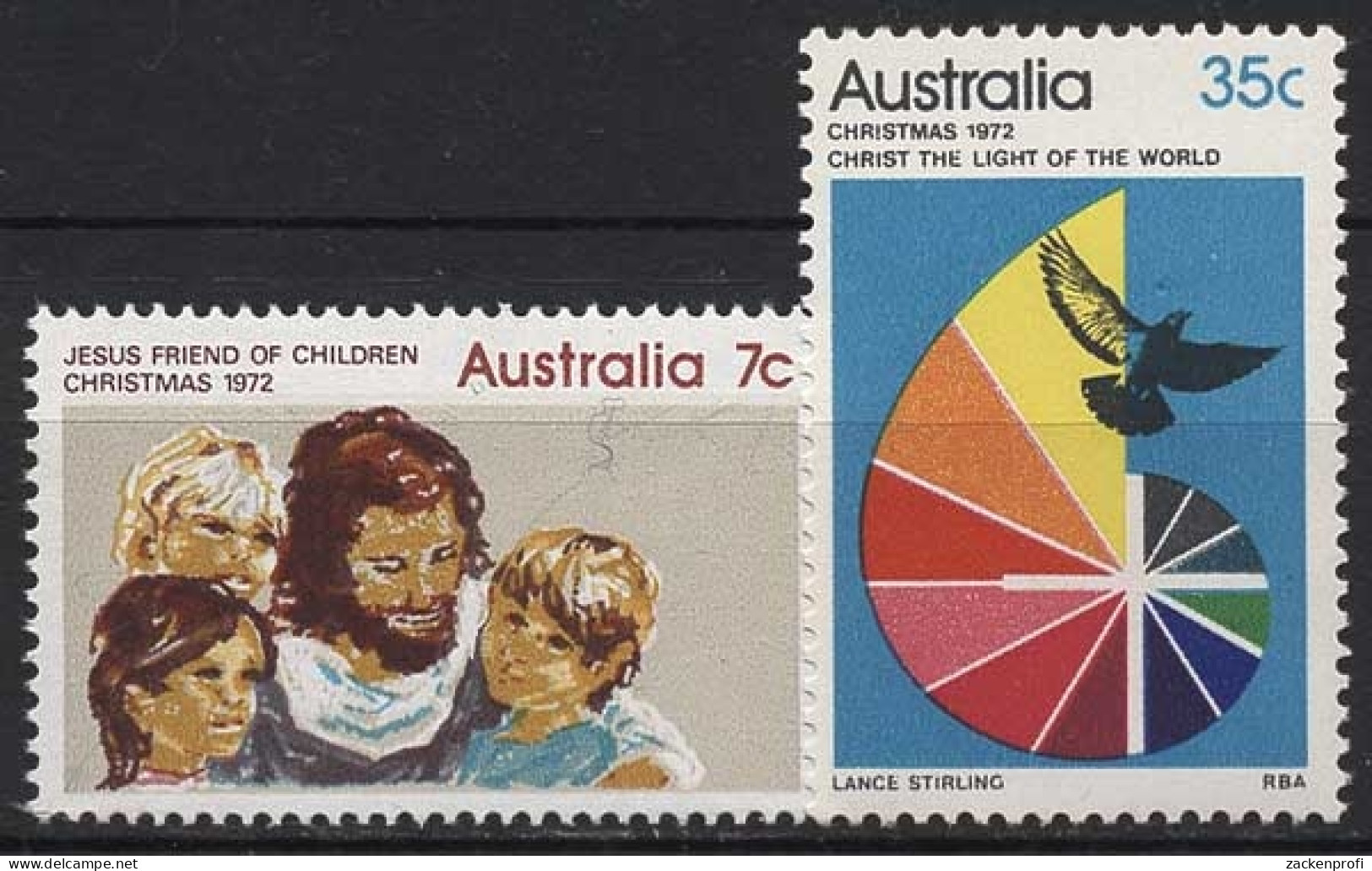 Australien 1972 Weihnachten 511/12 Postfrisch - Ongebruikt
