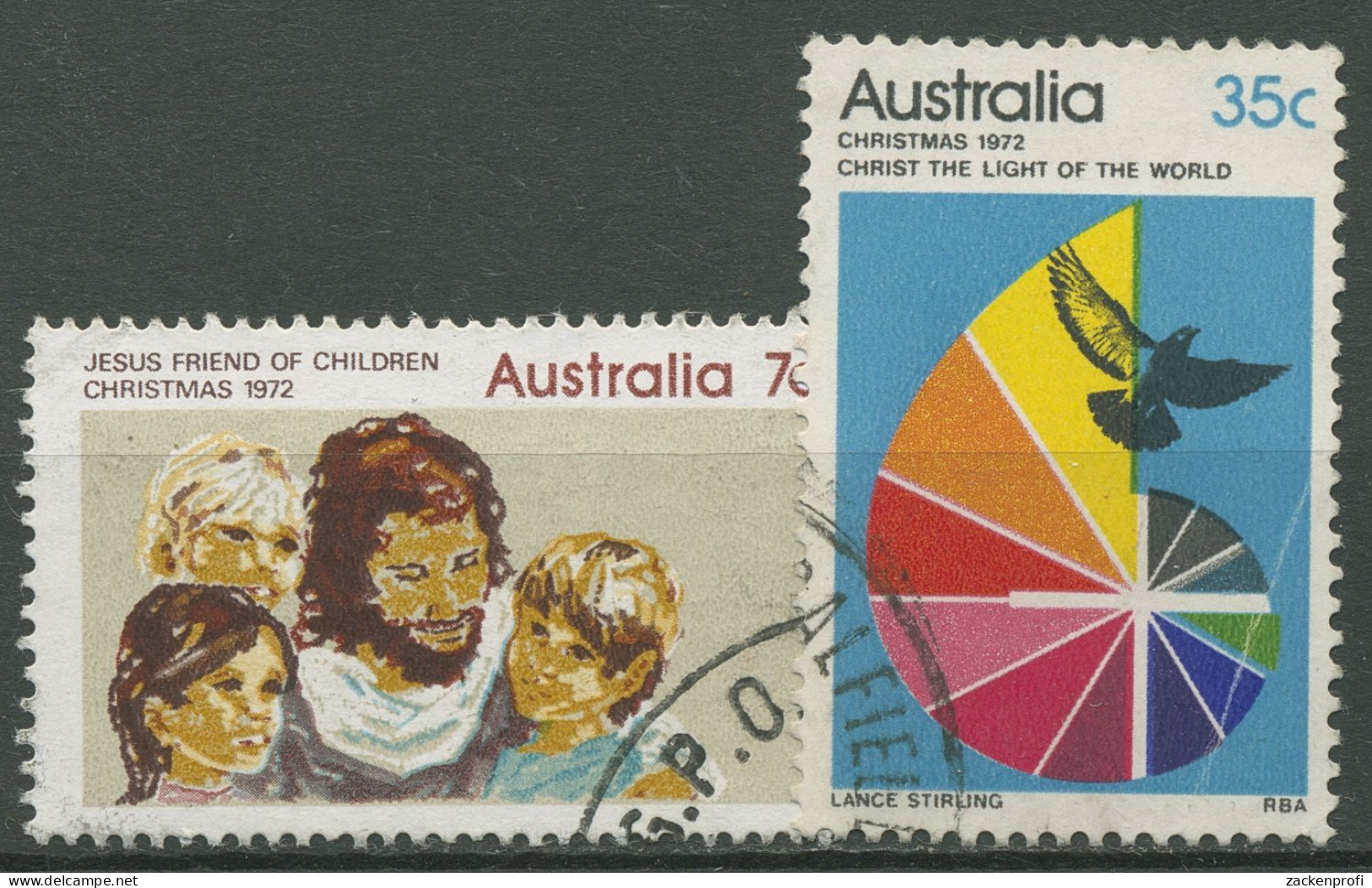 Australien 1972 Weihnachten 511/12 Gestempelt - Gebruikt