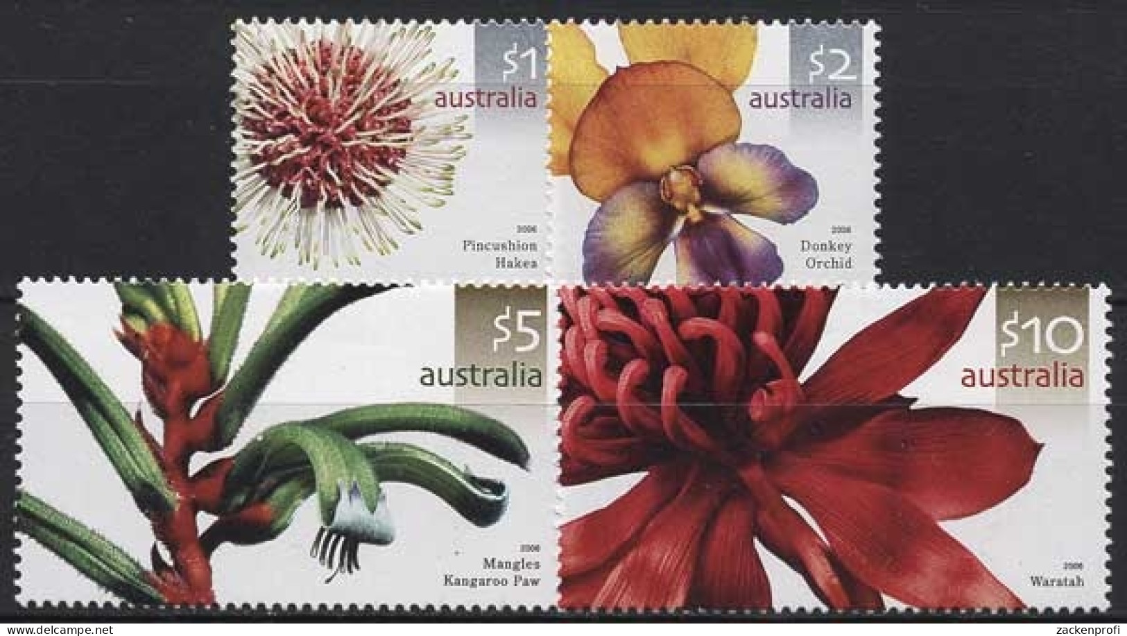 Australien 2006 Wildblumen 2522/25 Postfrisch - Ungebraucht