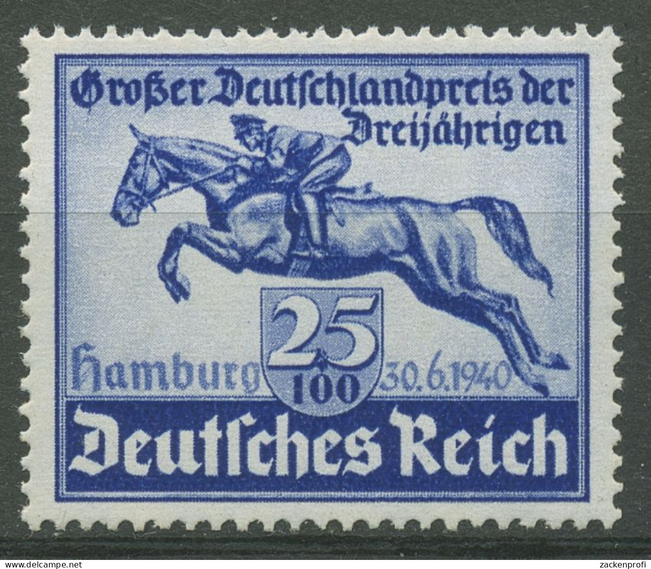 Deutsches Reich 1940 Das Blaue Band, Deutsches Derby 746 Postfrisch - Ungebraucht