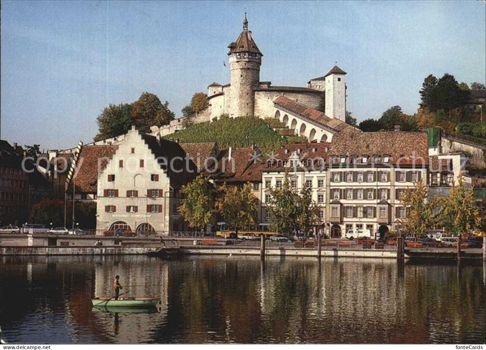 12576781 Schaffhausen SH Schifflaende Und Munot Festung Wahrzeichen Schaffhausen - Sonstige & Ohne Zuordnung