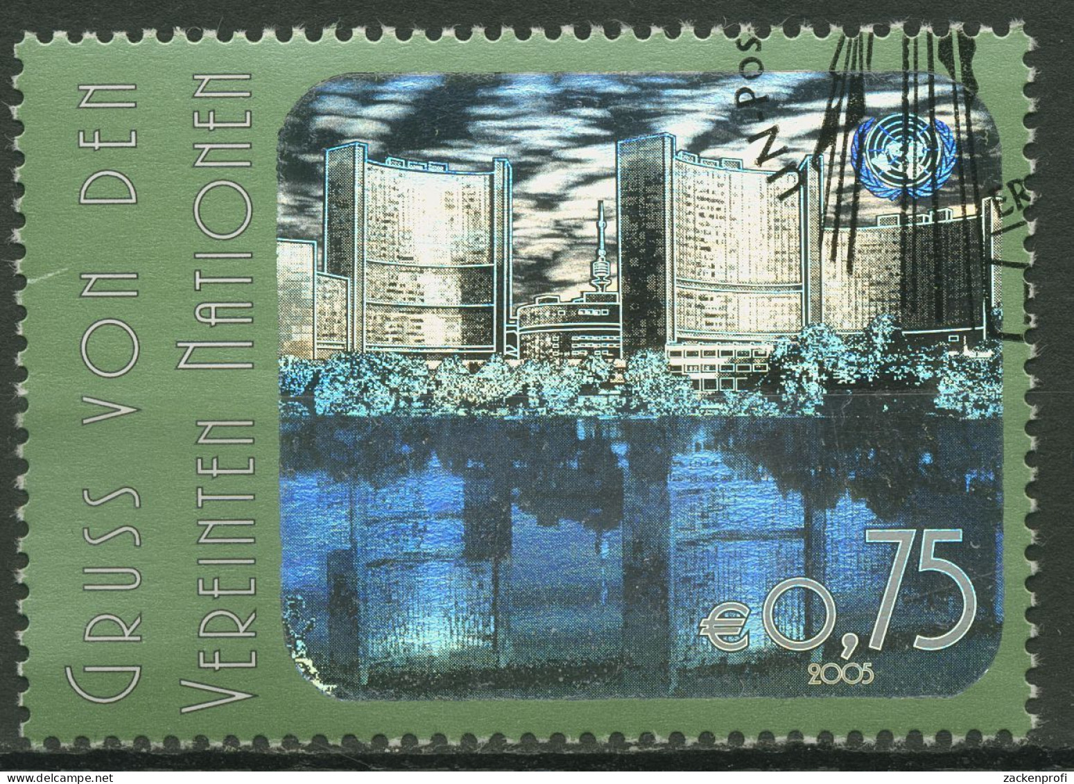 UNO Wien 2005 UNO-City Wien Mit Hologrammfolie 434 Gestempelt - Used Stamps