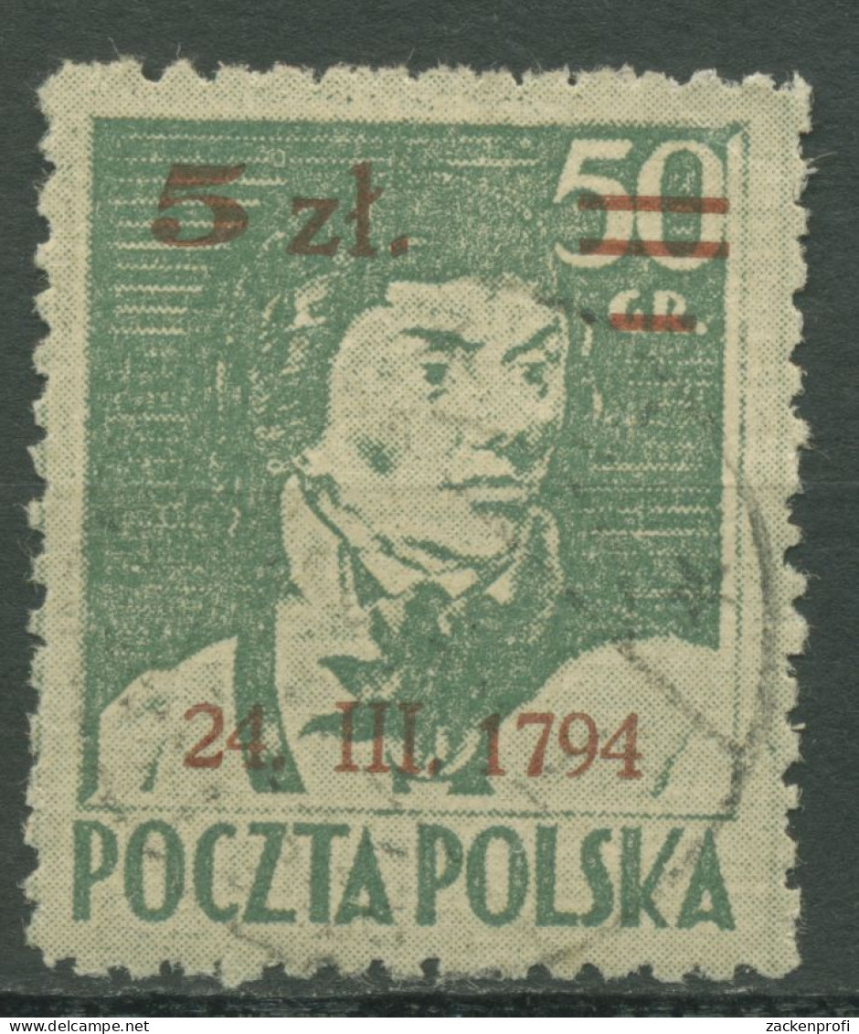 Polen 1945 Kosciuszko-Aufstand 398 Gestempelt - Oblitérés
