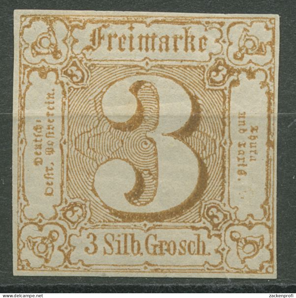 Thurn Und Taxis 1862/64 3 Silbergroschen 31 Mit Falz - Postfris