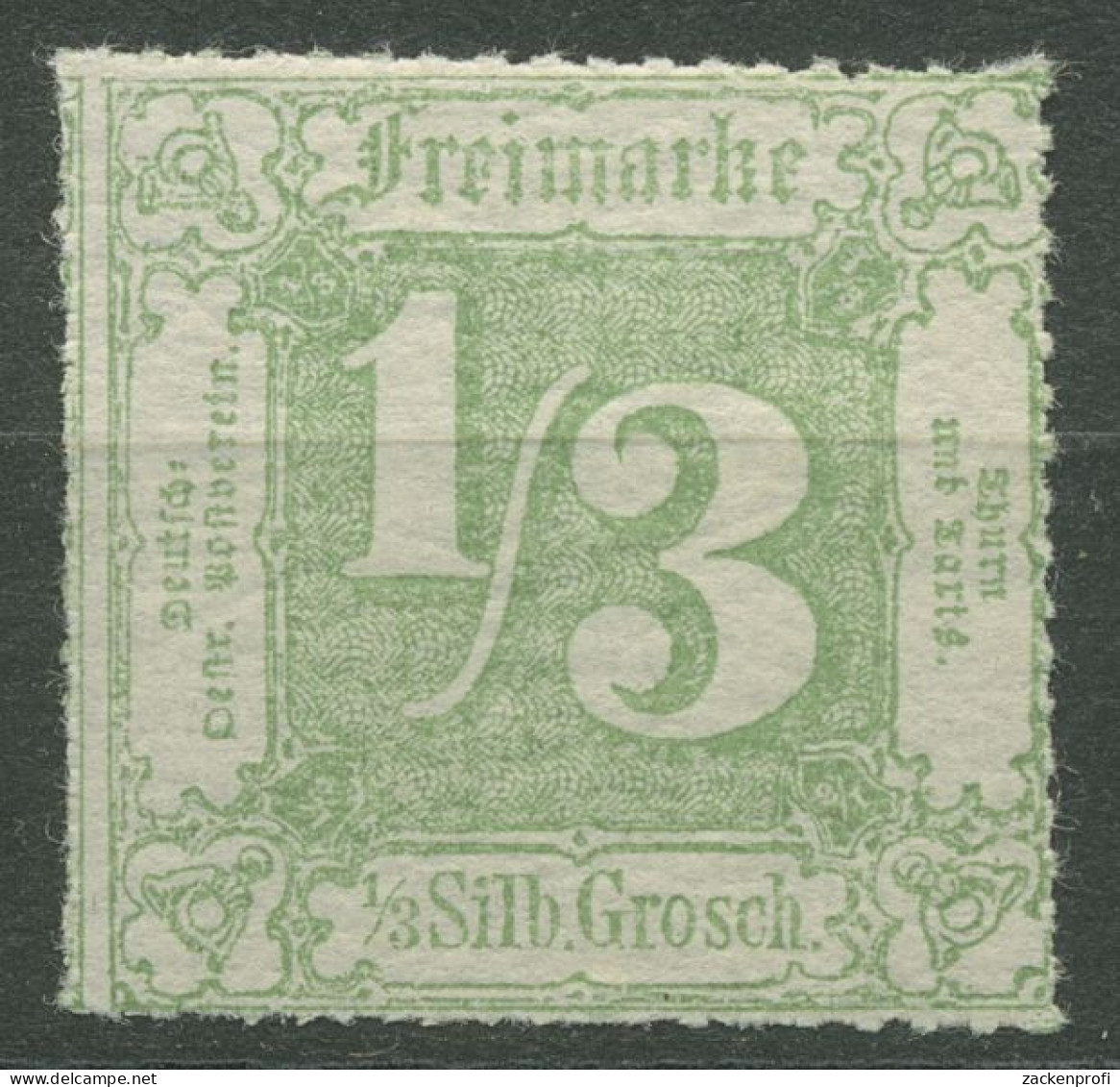 Thurn Und Taxis 1865 1/3 Silbergroschen 36 Postfrisch - Ungebraucht