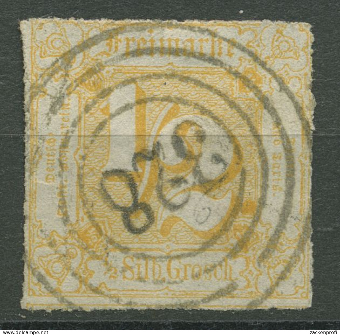 Thurn Und Taxis 1865 1/3 Silbergroschen 37 Gestempelt - Oblitérés