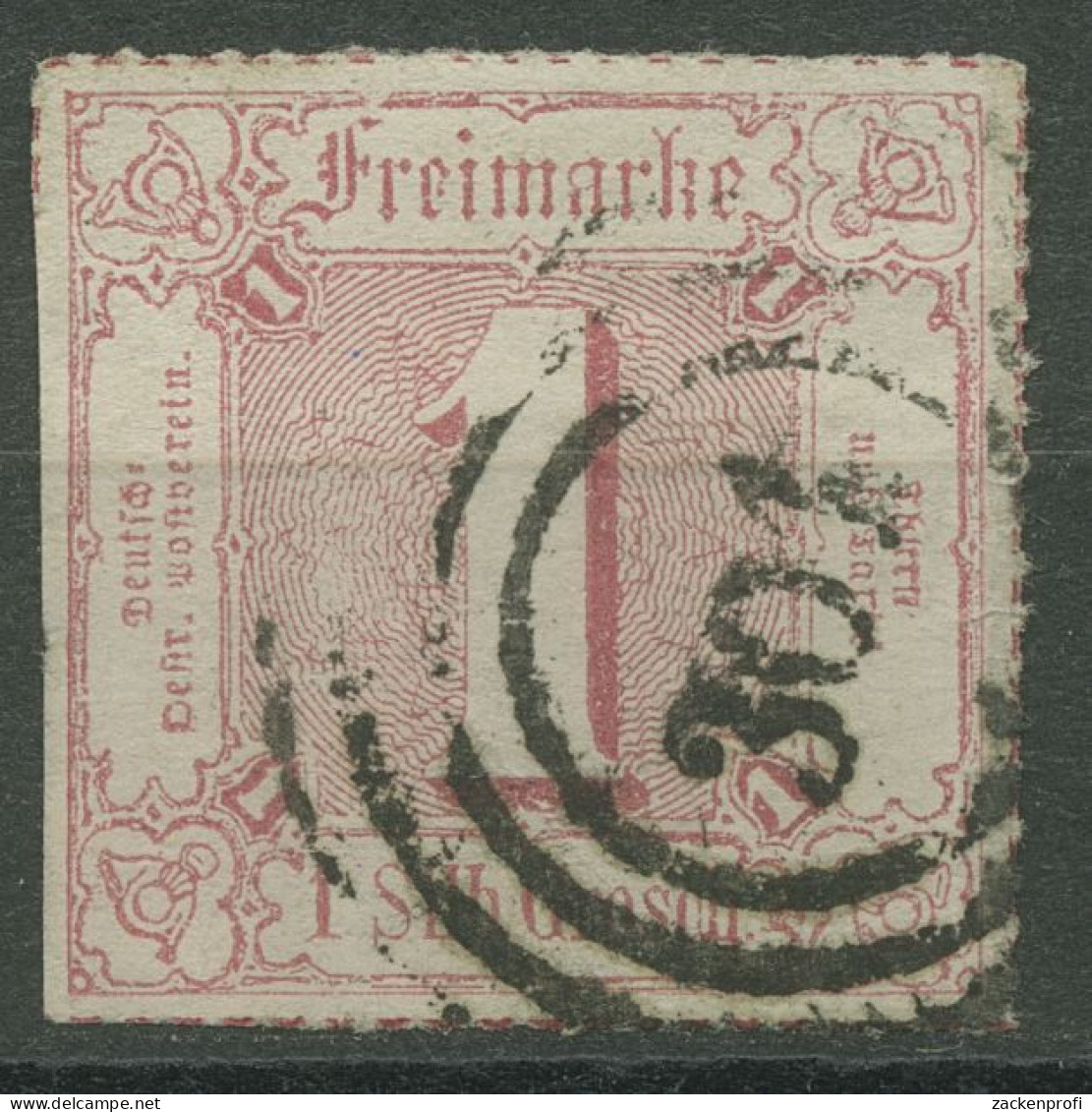 Thurn Und Taxis 1866 1 Silbergroschen 48 Gestempelt - Usados