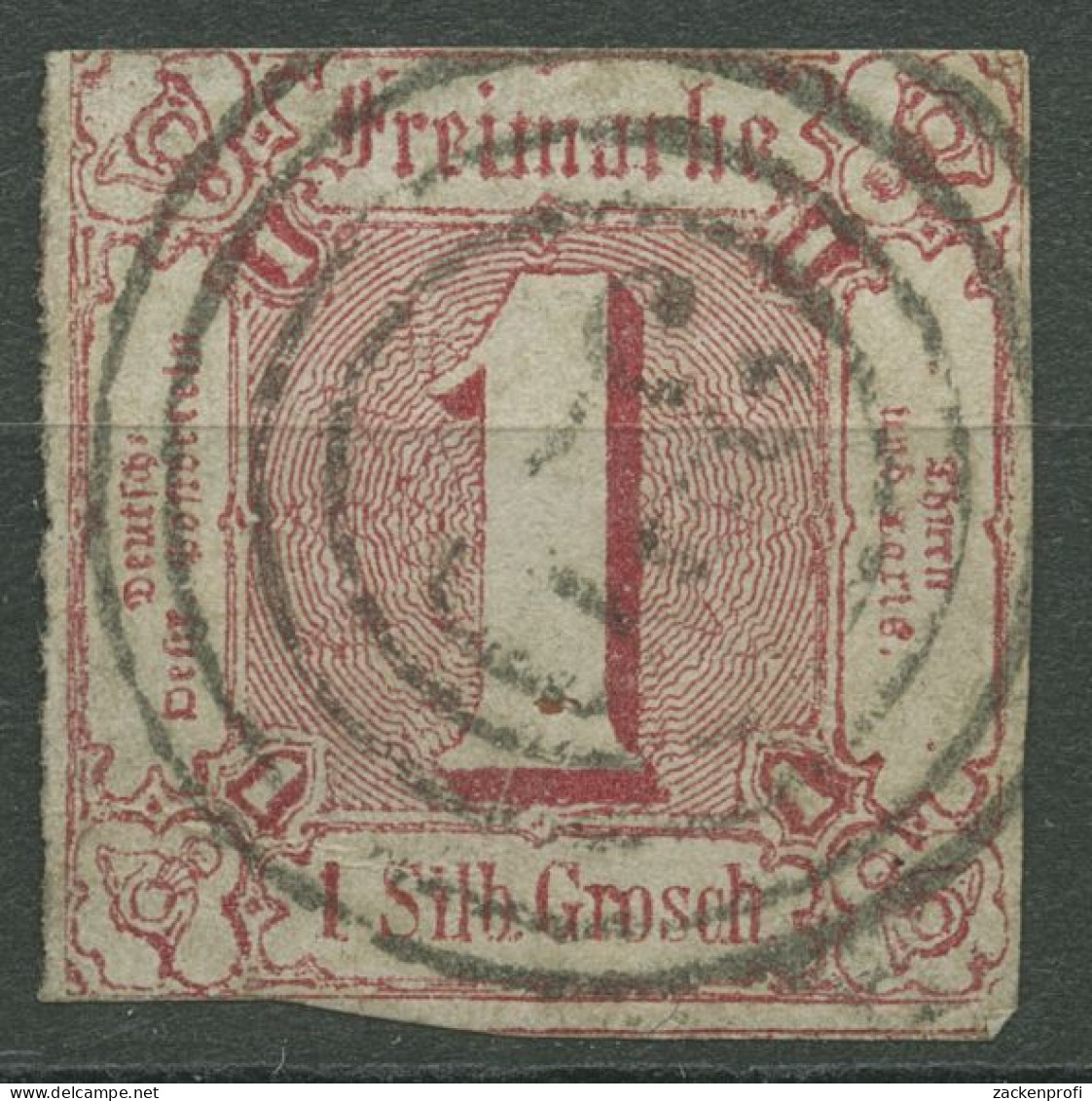 Thurn Und Taxis 1862/64 1 Silbergroschen 29 Gestempelt - Gebraucht