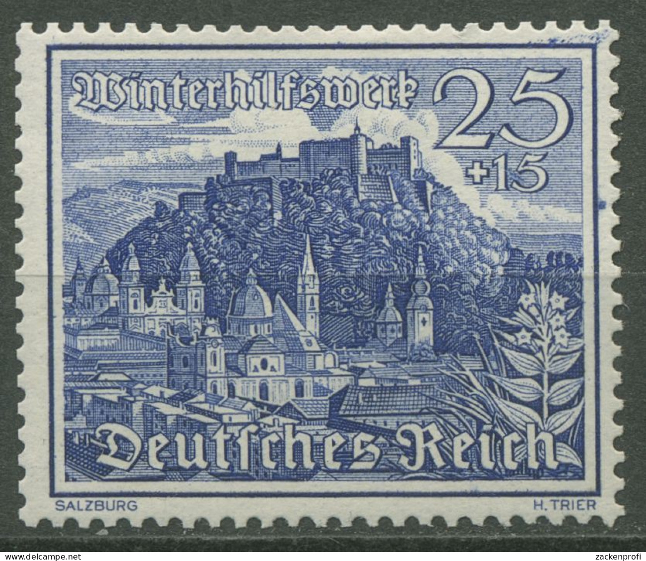 Deutsches Reich 1939 WHW Bauwerke 737 Postfrisch (R80727) - Unused Stamps