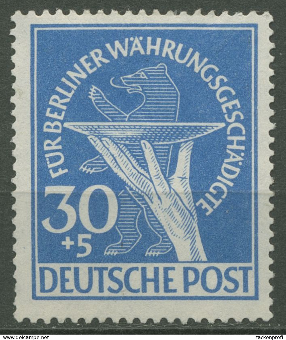 Berlin 1949 Währungsgeschädigte 70 Ungebraucht Ohne Gummierung (R80752) - Ungebraucht