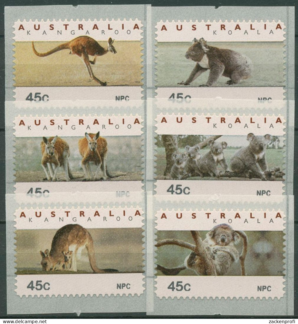 Australien 1994 Känguruh Koala Automatenmarken 40/45.1 NPC Postfrisch - Automatenmarken [ATM]